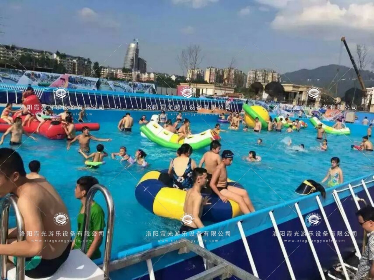柳城充气游泳池